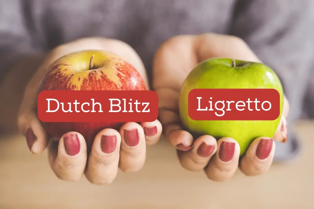 dutch blitz vs ligretto