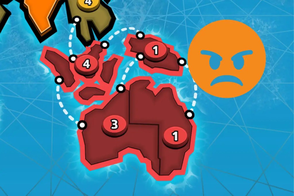 how do you beat australia in risk