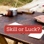 is cribbage a game of skill or luck