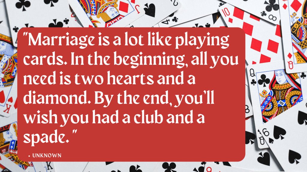 card game quotes classic