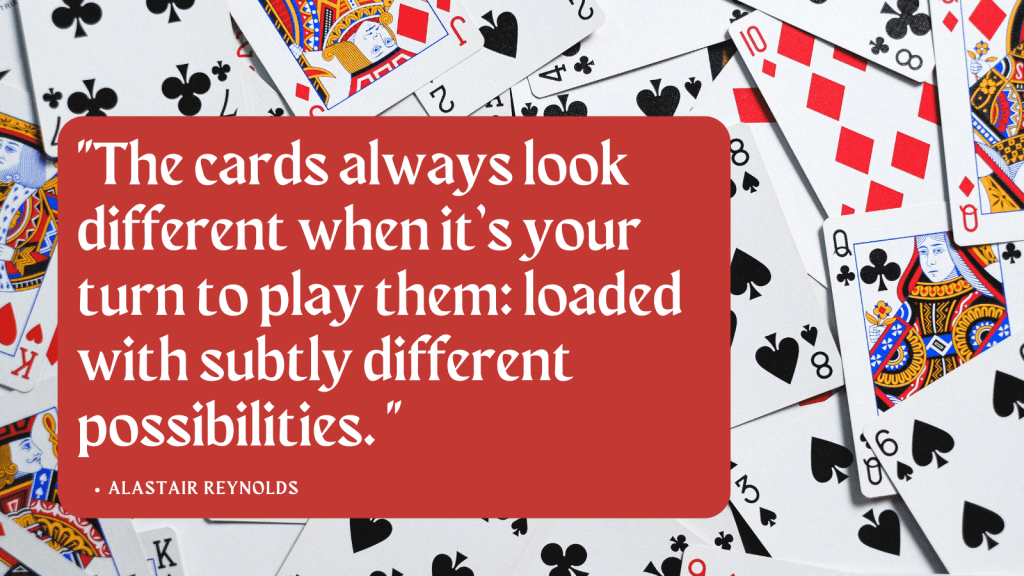 card game quotes inspirational