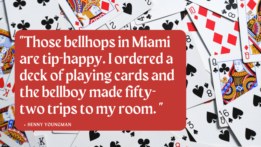 card game quotes jokes