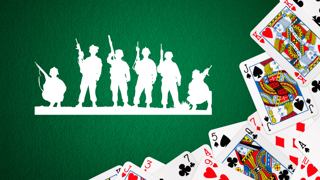 one deck card games war