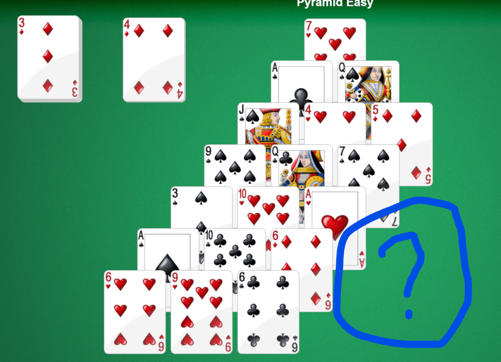 pyramid solitaire tips